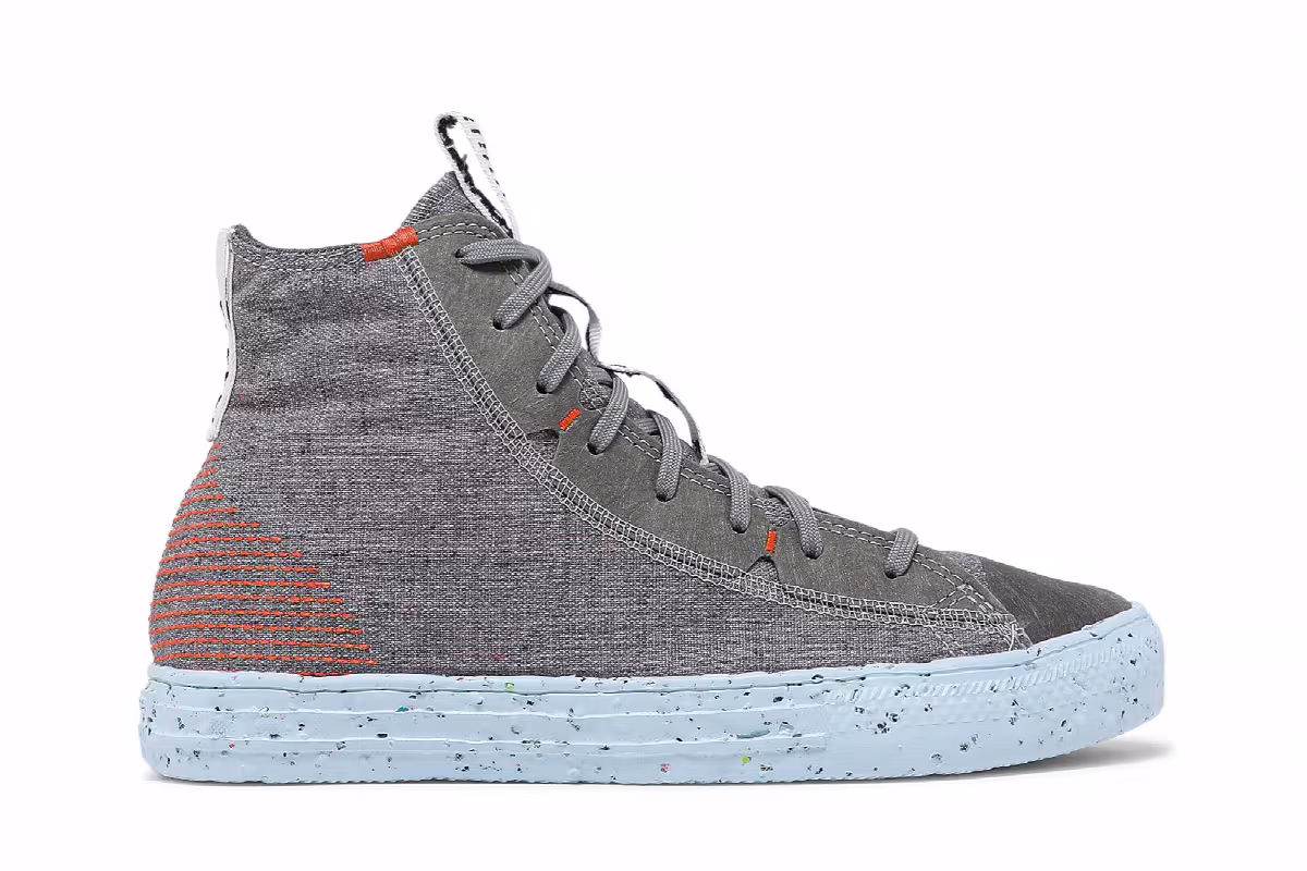 Converse Chuck Taylor All Star Crater High Charcoal, view 2