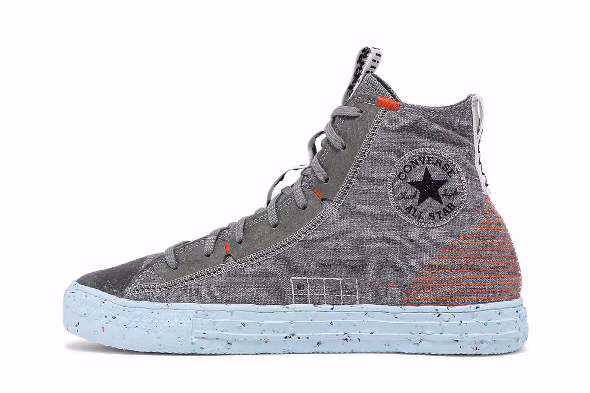 Converse Chuck Taylor All Star Crater High Charcoal, view 4