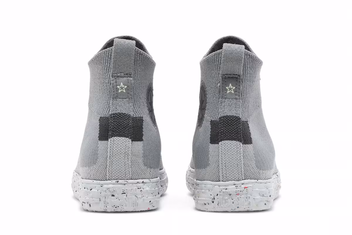 Converse Chuck Taylor All Star Crater Knit High Limestone Grey, view 7