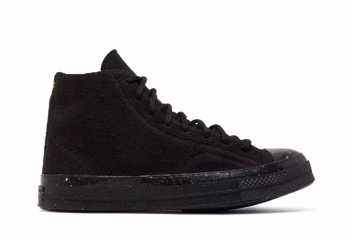Converse Chuck Taylor All Star Crater Knit High Renew Remix - Black, view 2