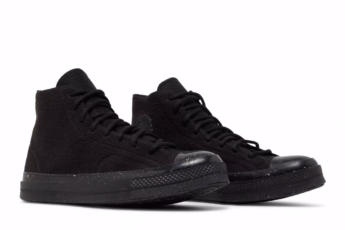 Converse Chuck Taylor All Star Crater Knit High Renew Remix - Black, view 9