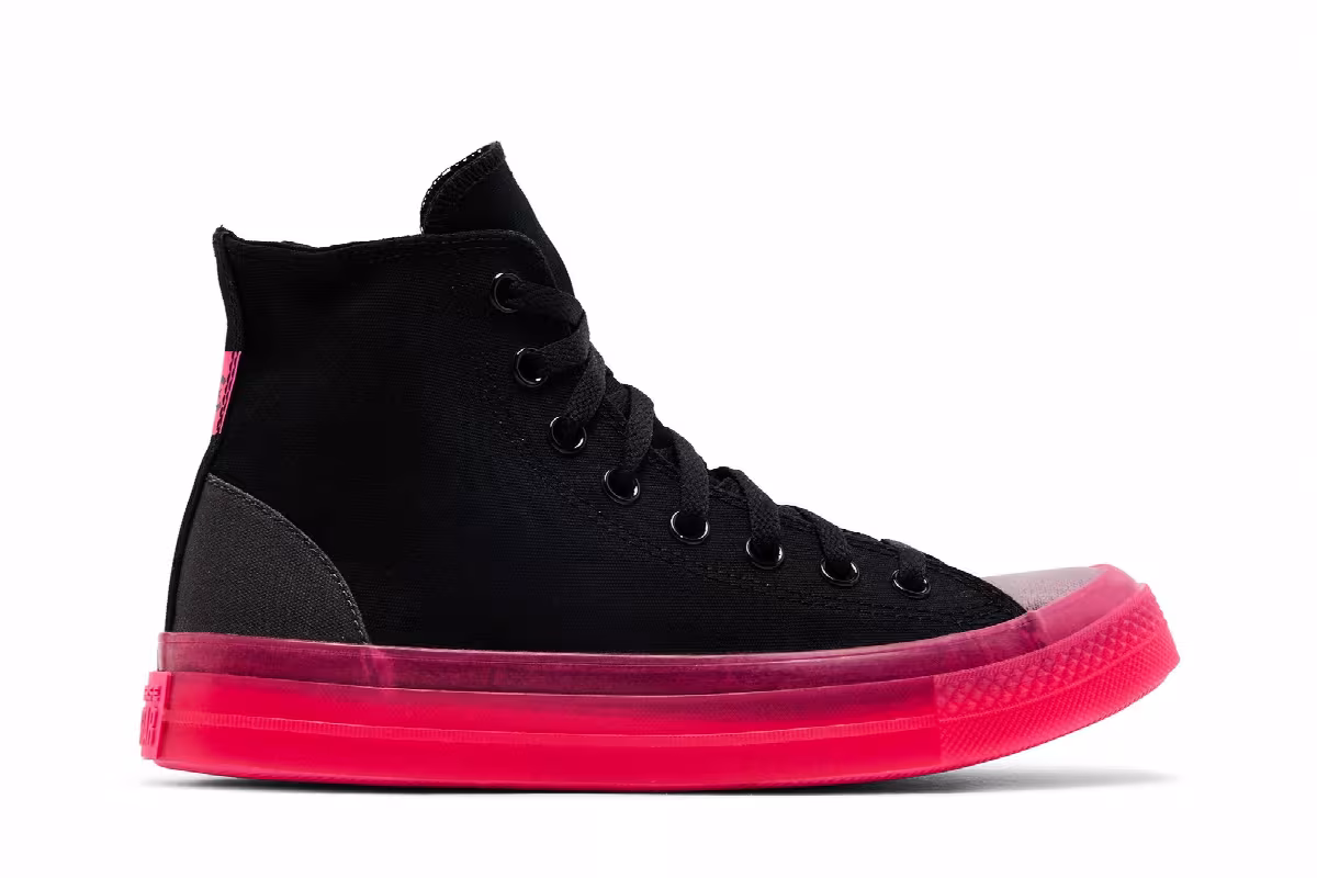 Converse Chuck Taylor All Star CX High Black Hyper Pink, view 2