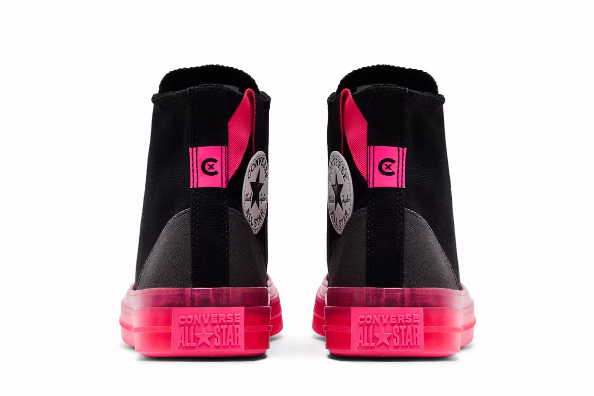 Converse Chuck Taylor All Star CX High Black Hyper Pink, view 7