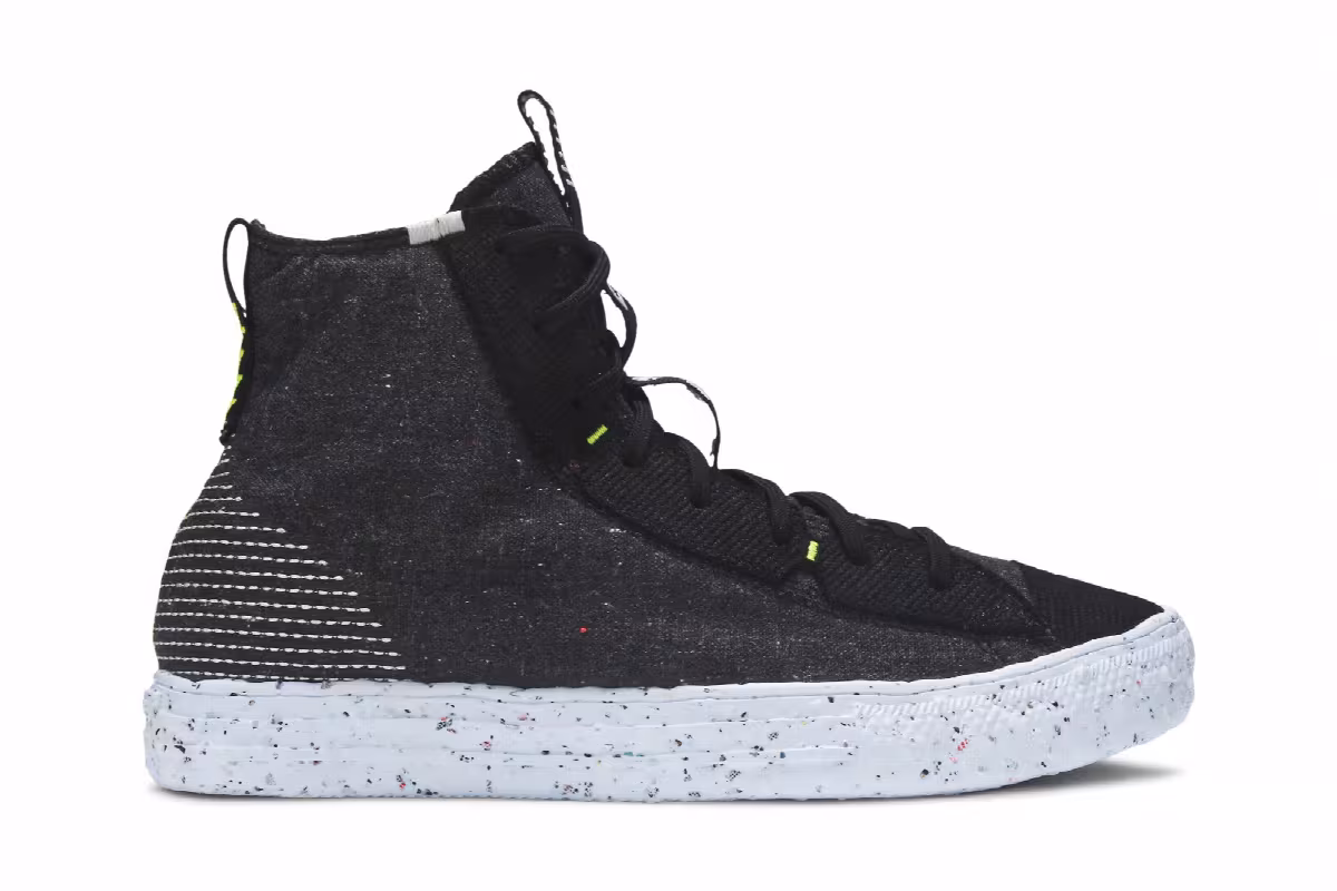 Converse Chuck Taylor All Star Crater High Black, view 2
