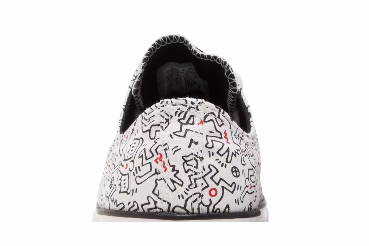 Keith Haring x Converse Chuck Taylor All Star Low Dancing Figures Allover Print, view 8