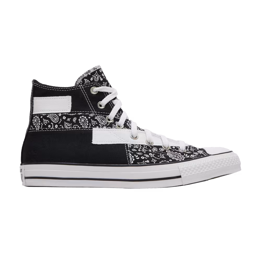 Converse Chuck Taylor All Star High Paisley Patchwork - Black
