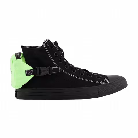 Converse Chuck Taylor All Star Buckle Up High 'Black Ghost Green'