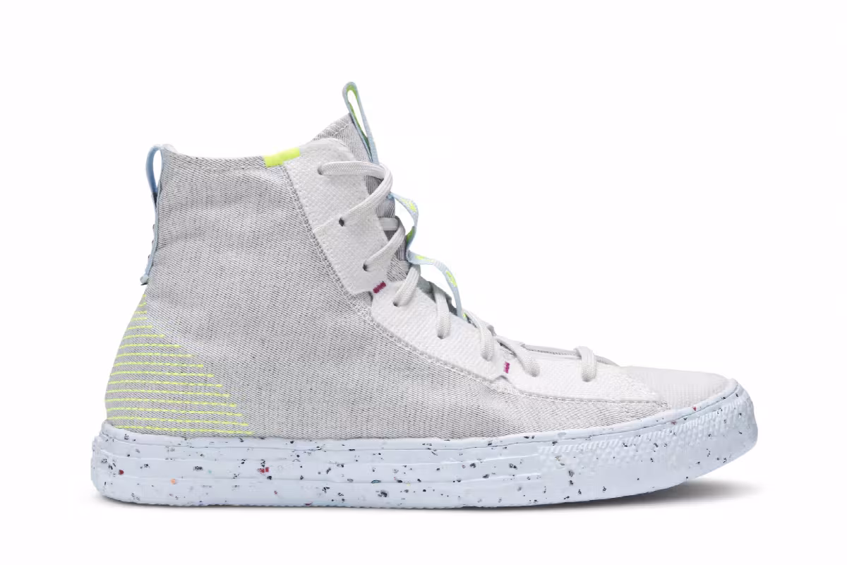 Converse Chuck Taylor All Star Crater High White, view 2