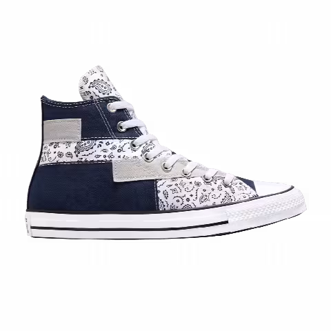 Converse Chuck Taylor All Star High 'Paisley Patchwork - Midnight Navy'
