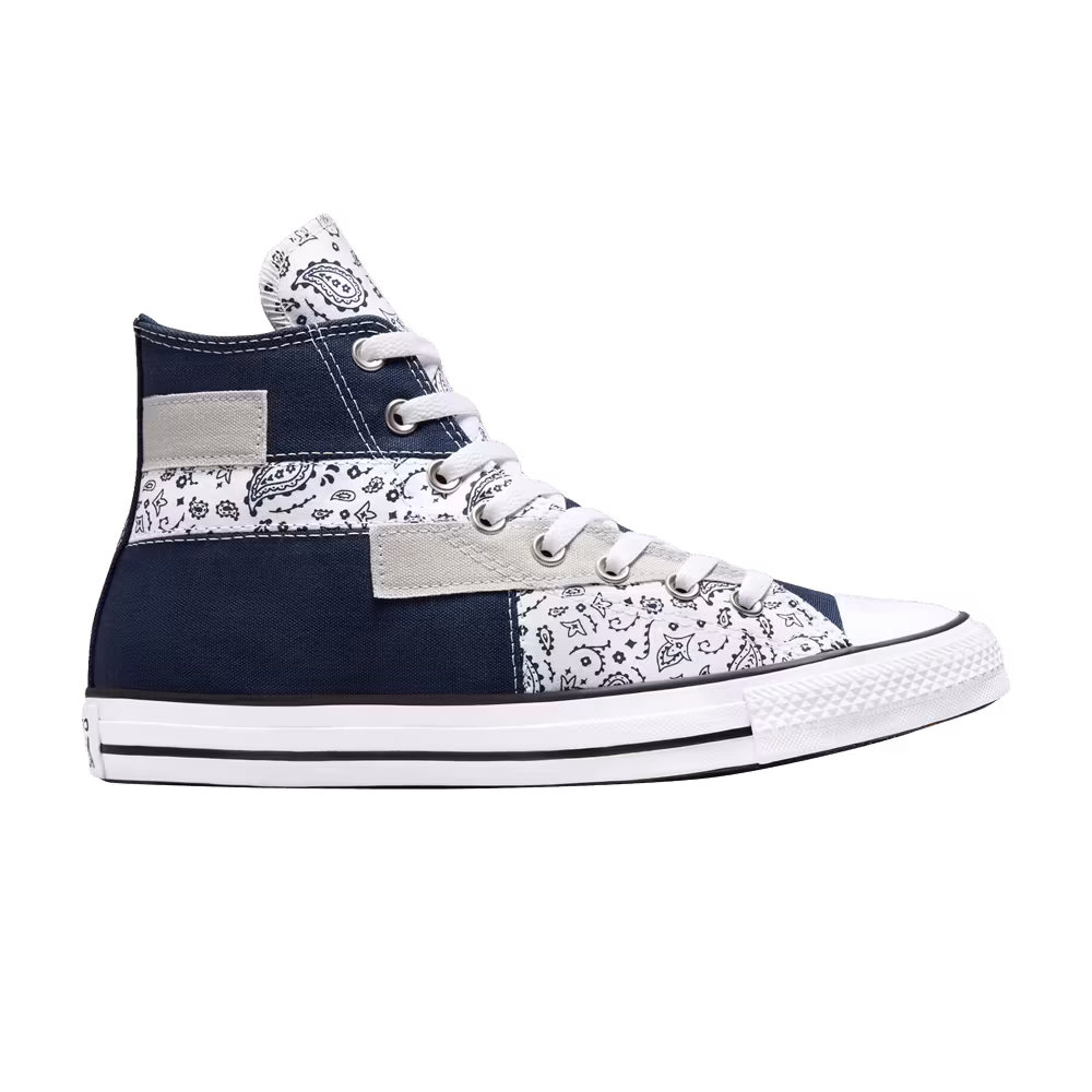 Converse Chuck Taylor All Star High Paisley Patchwork - Midnight Navy
