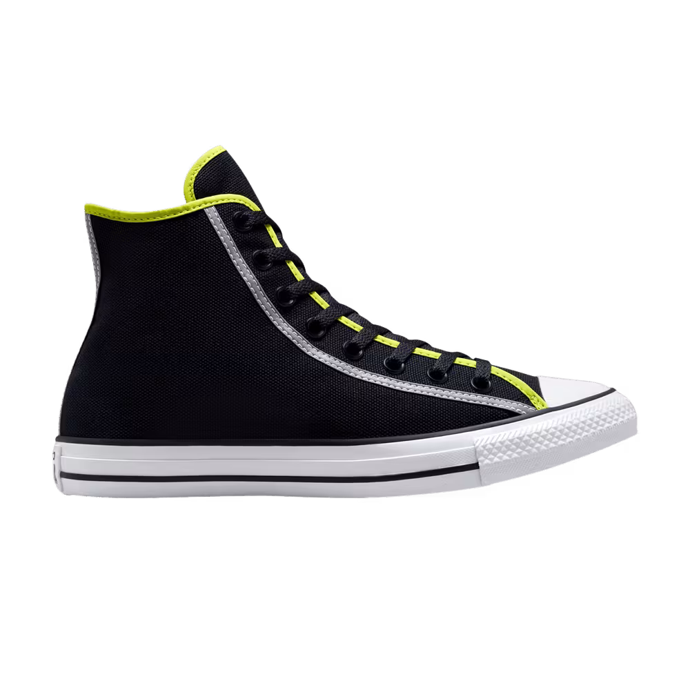 Converse Chuck Taylor All Star High Black Lime Twist