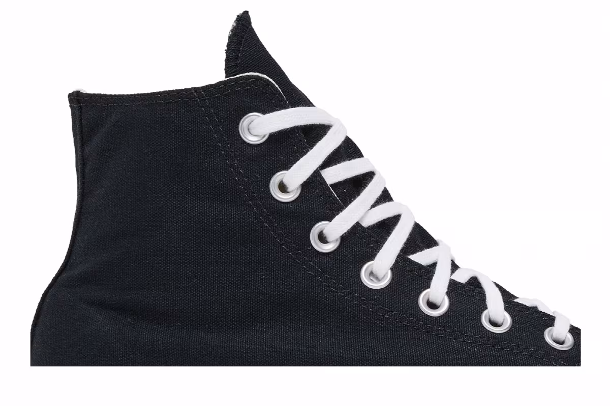 Converse Women's Chuck Taylor All Star Lift High Black White, view 3