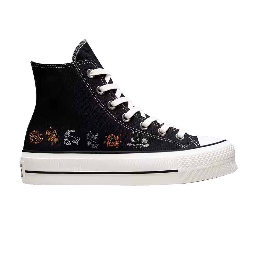 Converse Women's Chuck Taylor All Star Platform High Mystic World - Zodiac Sign