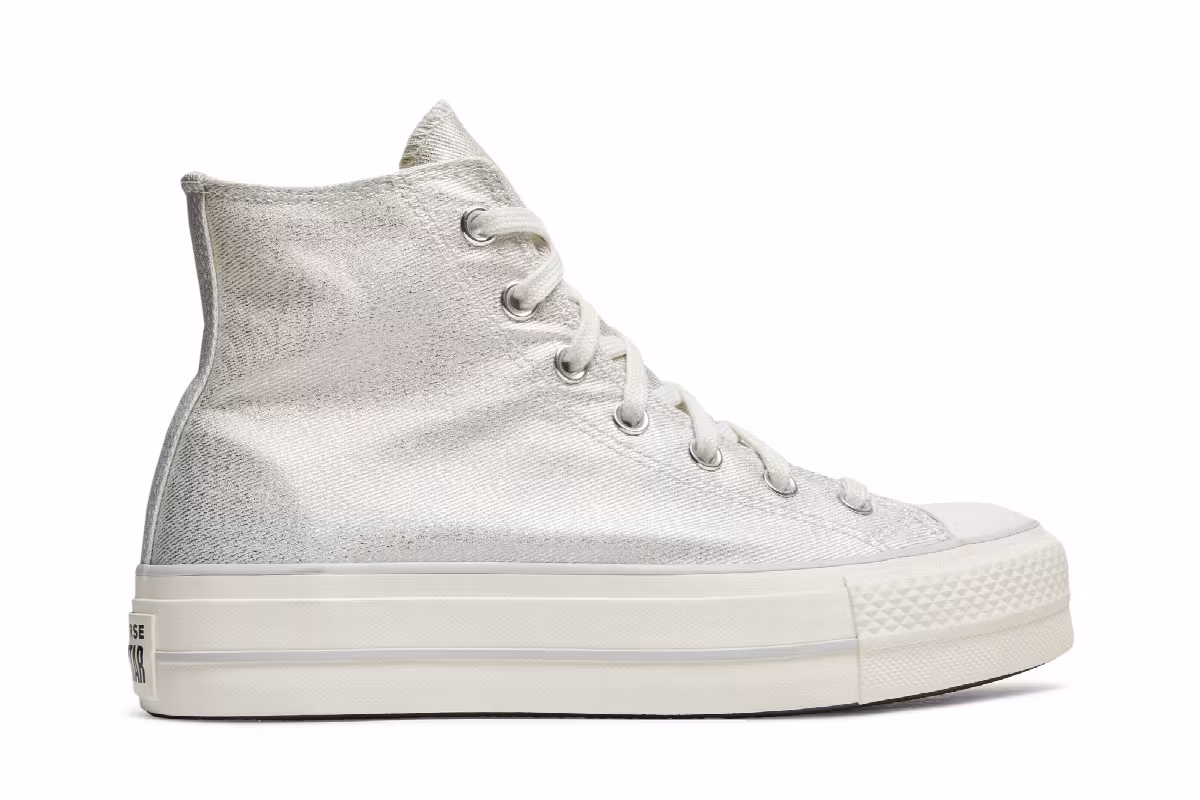 Converse Women's Chuck Taylor All Star Platform High Digital Powder - Egret, view 2
