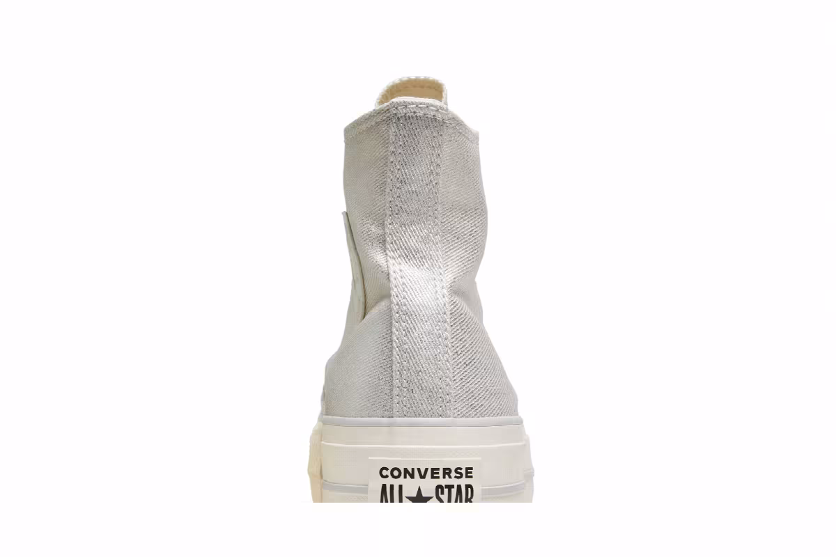 Converse Women's Chuck Taylor All Star Platform High Digital Powder - Egret, view 8