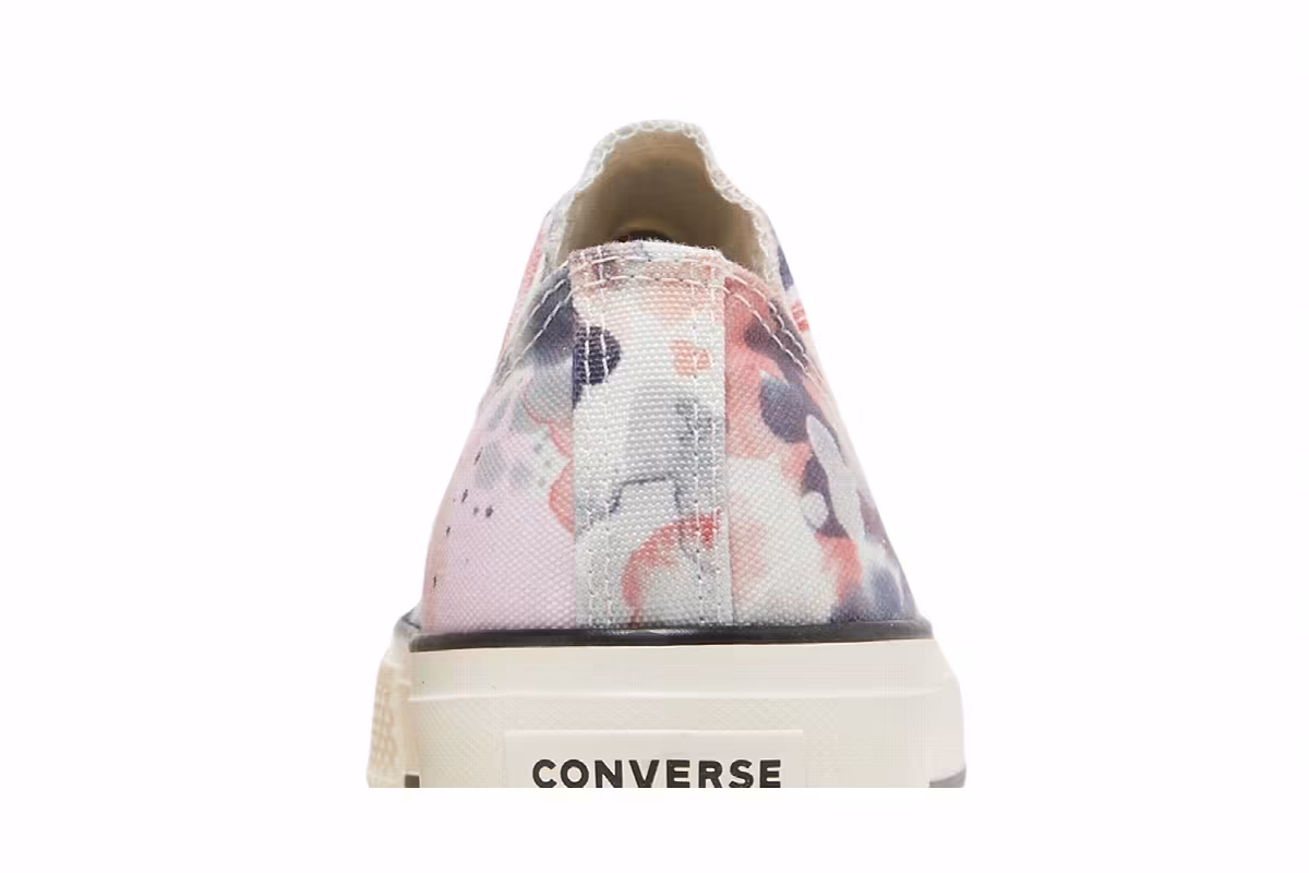 Converse Women's Chuck Taylor All Star Platform Low Washed Florals, view 8