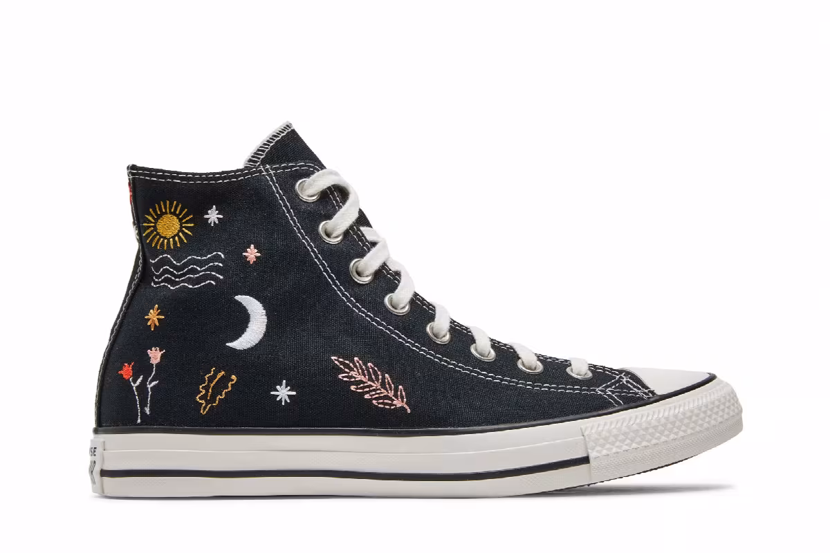 Converse Women's Chuck Taylor All Star High It's Okay To Wander, view 2