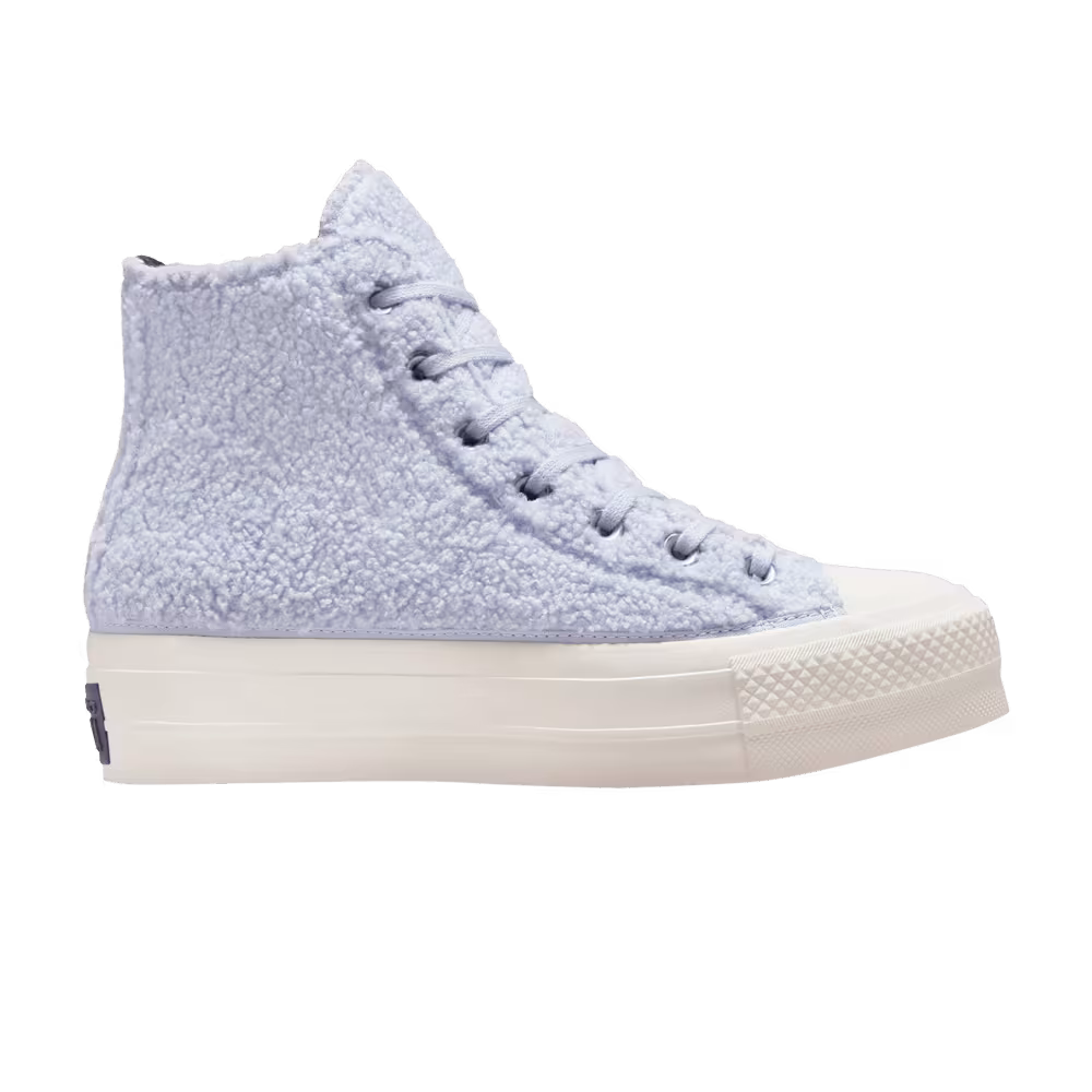 Converse Women's Chuck Taylor All Star Platform High Cozy Sherpa - Ghost