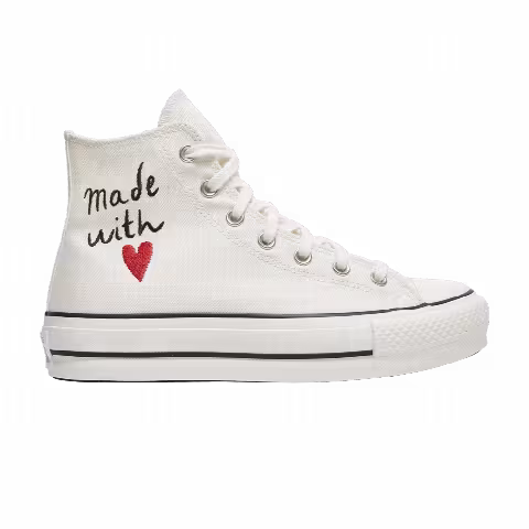 Converse Wmns Chuck Taylor All Star Lift High 'Valentine's Day - Vintage White'