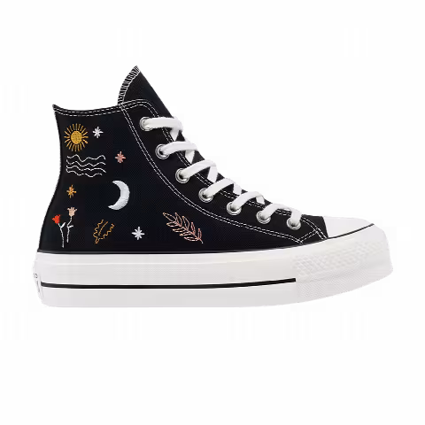 Converse Wmns Chuck Taylor All Star Platform High 'It's Okay To Wander - Black'