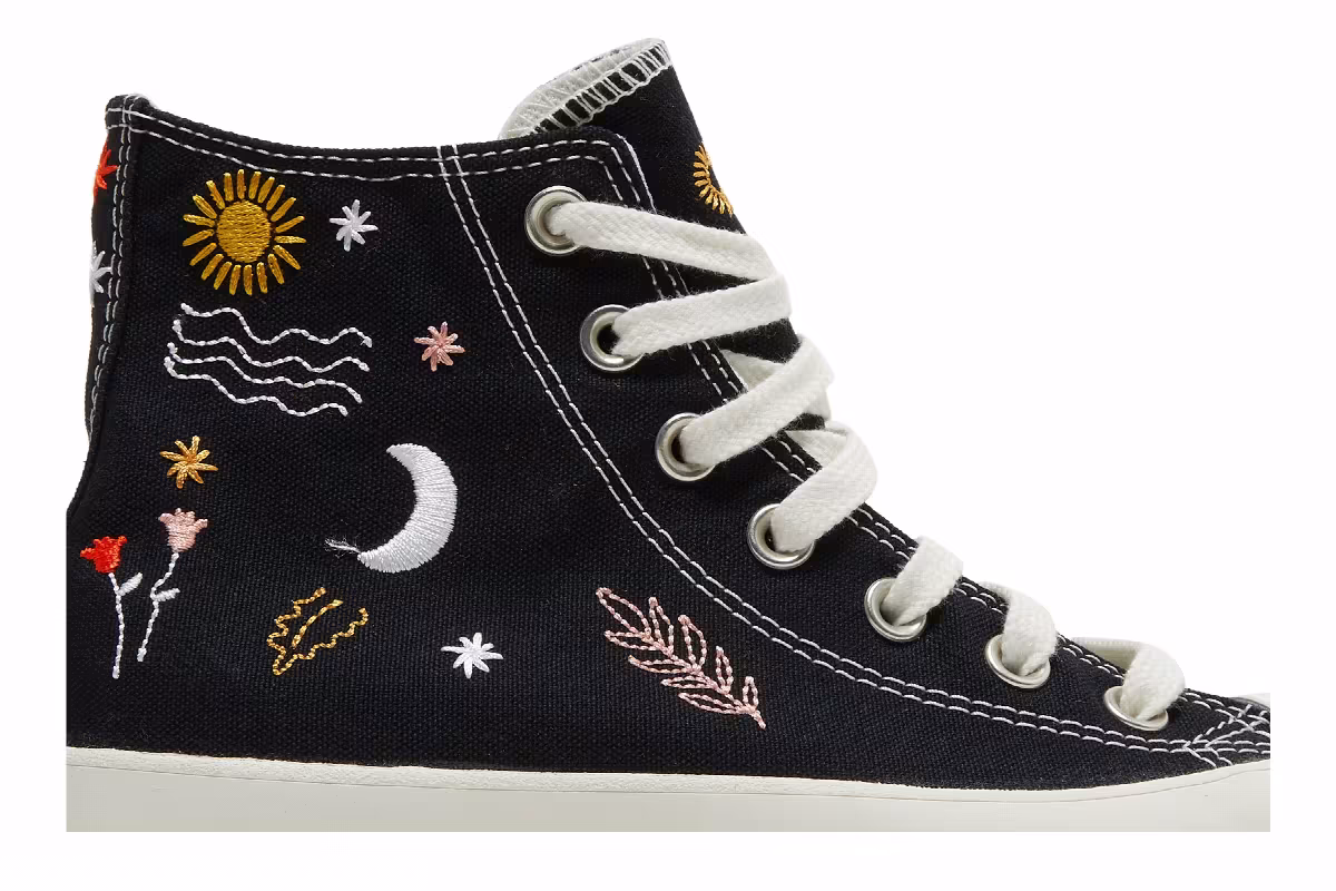 Converse Women's Chuck Taylor All Star Lugged High Its Okay To Wander - Black, view 3