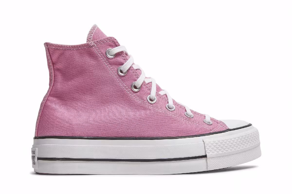 Converse Women's Chuck Taylor All Star Lift High Magic Flamingo, view 2