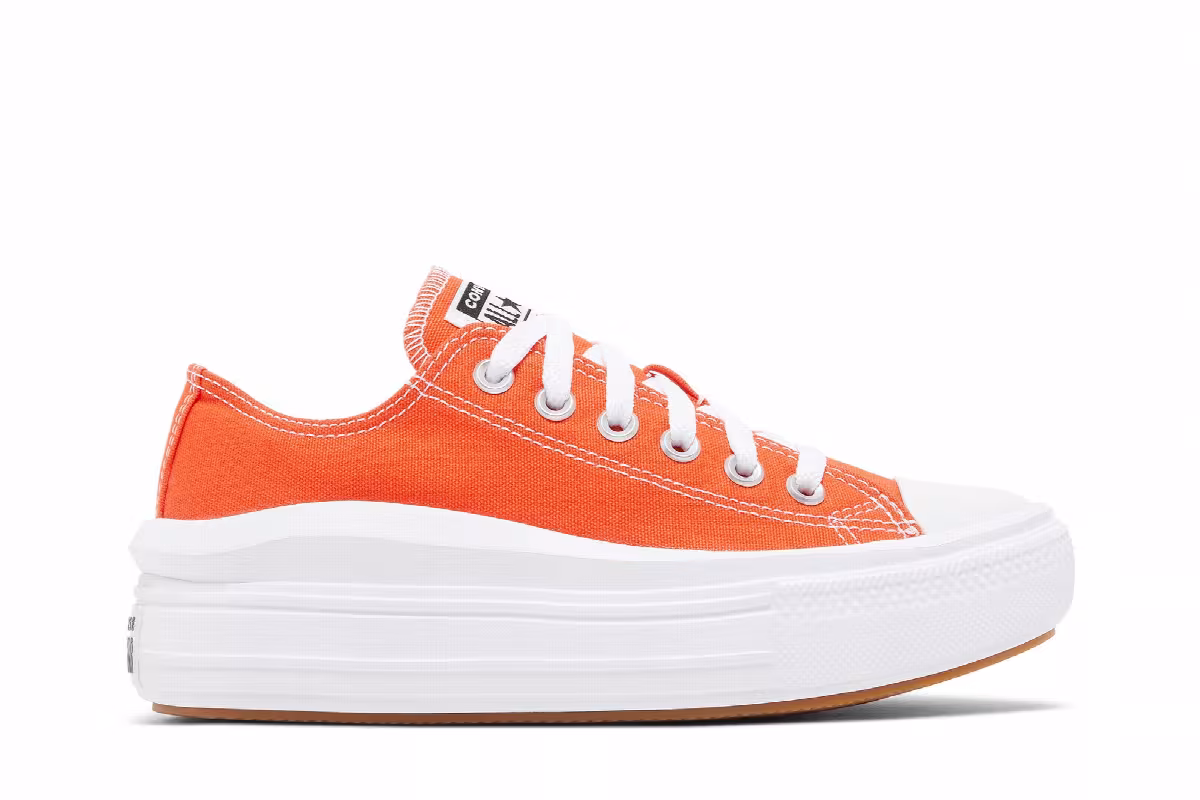 Converse Women's Chuck Taylor All Star Move Bright Poppy, view 2