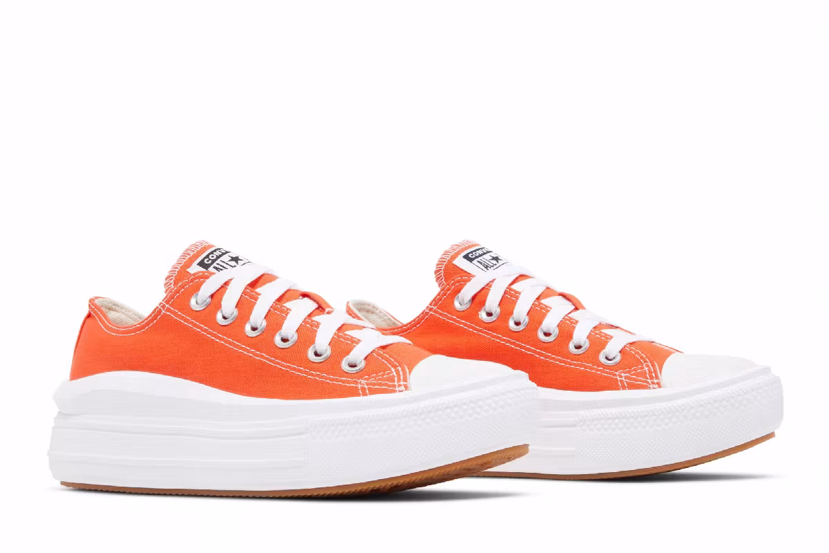 Converse Women's Chuck Taylor All Star Move Bright Poppy, view 9