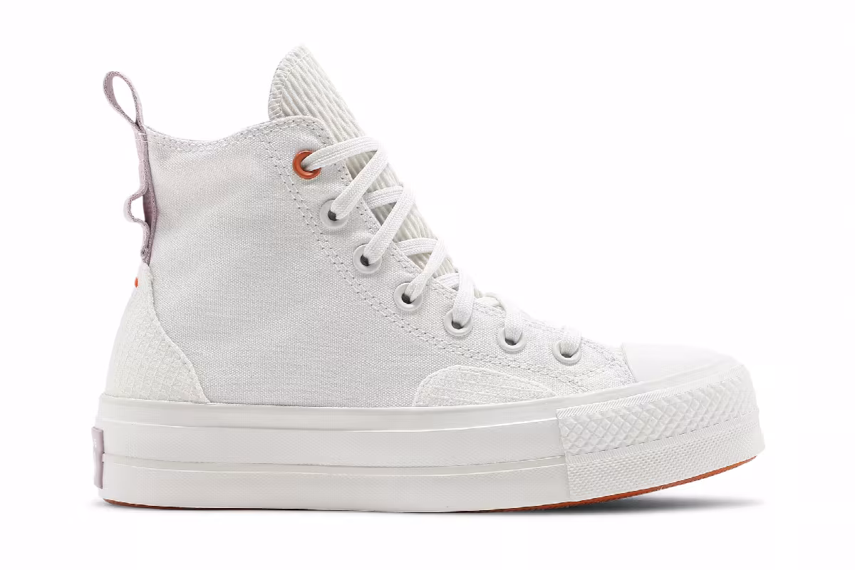 Converse Women's Chuck Taylor All Star Platform High Future Utility - Vintage White, view 2