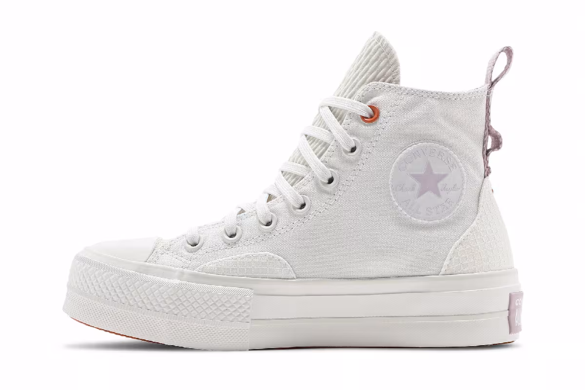 Converse Women's Chuck Taylor All Star Platform High Future Utility - Vintage White, view 4