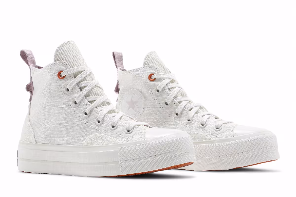 Converse Women's Chuck Taylor All Star Platform High Future Utility - Vintage White, view 9