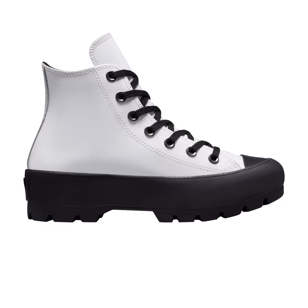 Converse Women's Chuck Taylor All Star High Surface Fusion Lugged White Black