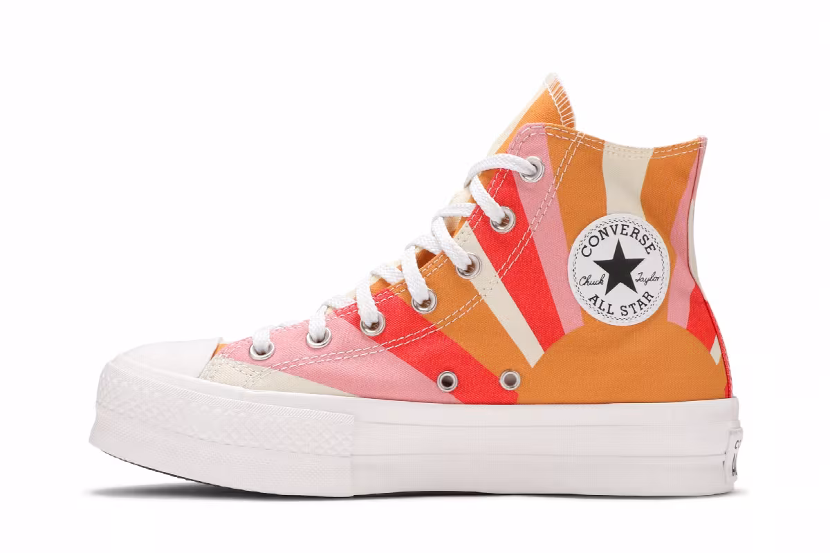 Converse Women's Chuck Taylor All Star Platform High Summer Spirit, view 4