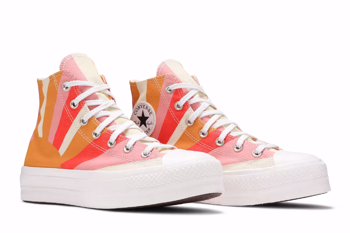 Converse Women's Chuck Taylor All Star Platform High Summer Spirit, view 9