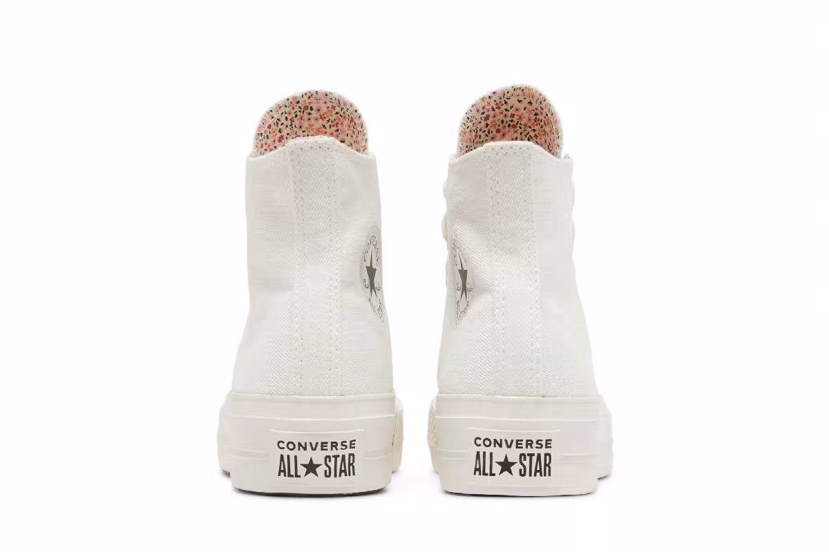 Converse Women's Chuck Taylor All Star Platform High Summer Denim - Vintage White, view 7