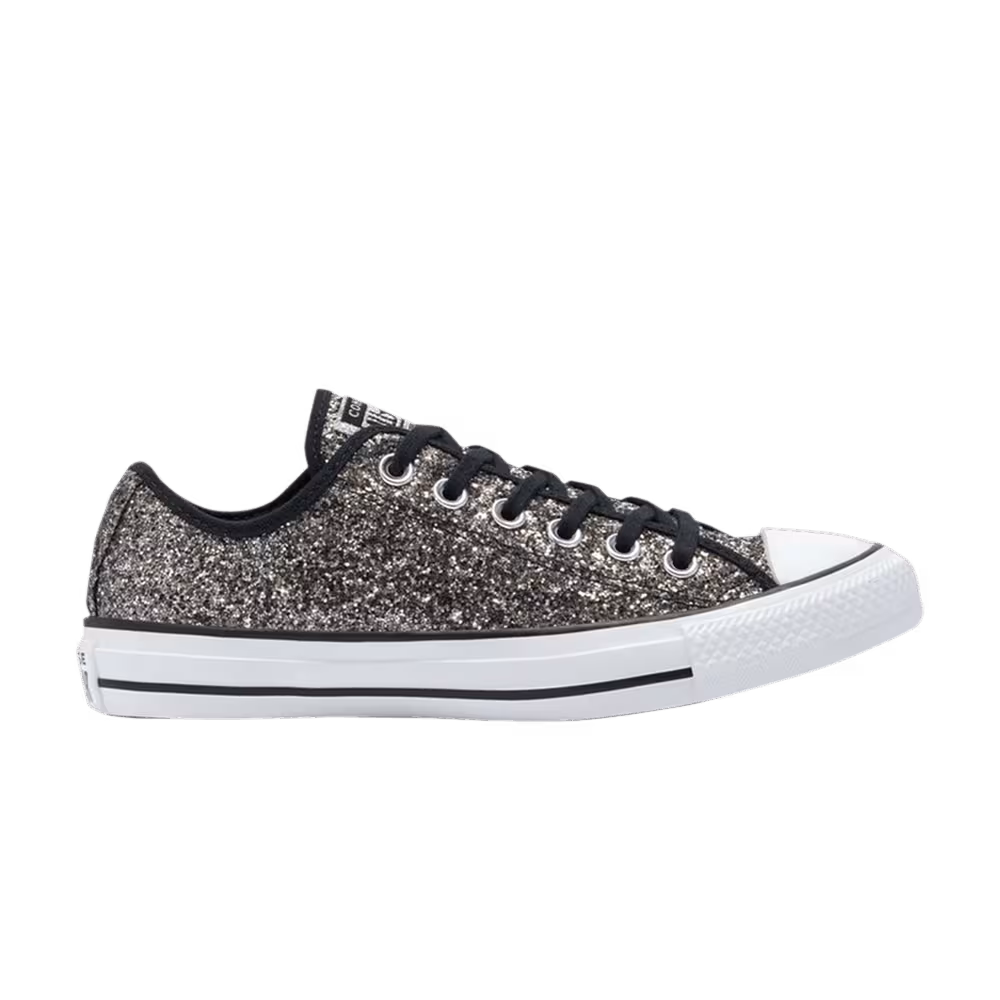 Converse Women's Chuck Taylor All Star Low Glitter Shine - Black