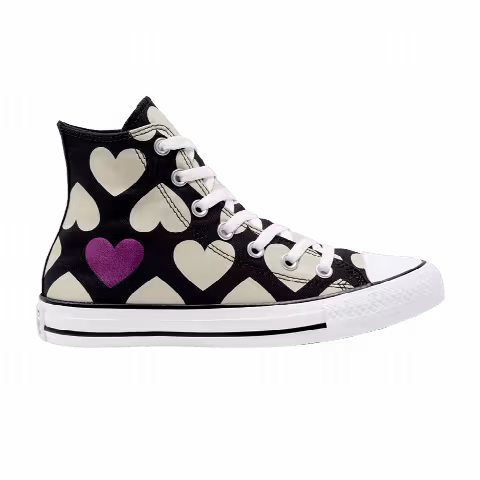 Converse Wmns Chuck Taylor All Star High 'Twisted Hearts - Black'