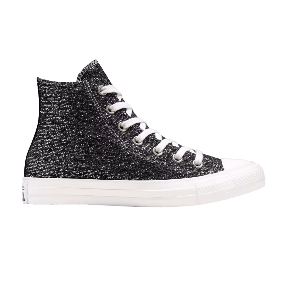Converse Women's Chuck Taylor All Star High Metallic Shimmer - Black