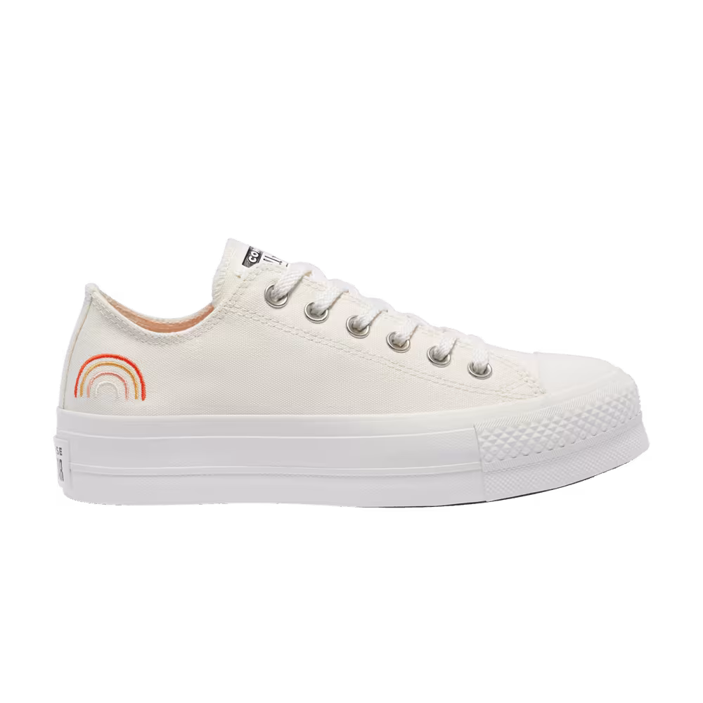 Converse Women's Chuck Taylor All Star Platform Low Summer Spirit - Sun and Rainbow