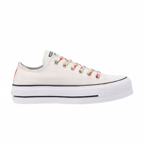Converse Wmns Chuck Taylor All Star Platform Low 'Floral Print - Egret'