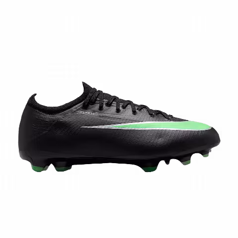 Nike Jr. Mercurial Vapor 17 Pro Fg Low GS 'Black Black Illusion Green'