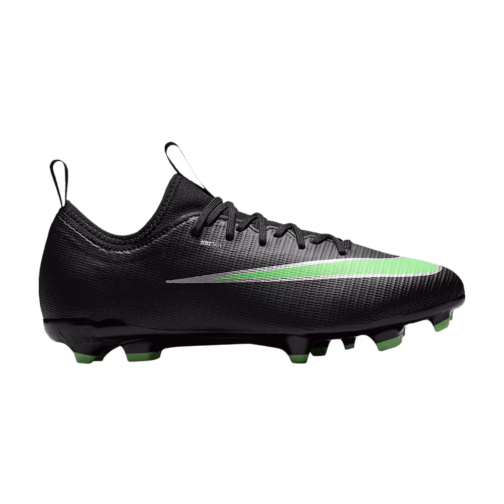Nike Jr. Mercurial Vapor 17 Academy MG Low GS Black Illusion Green