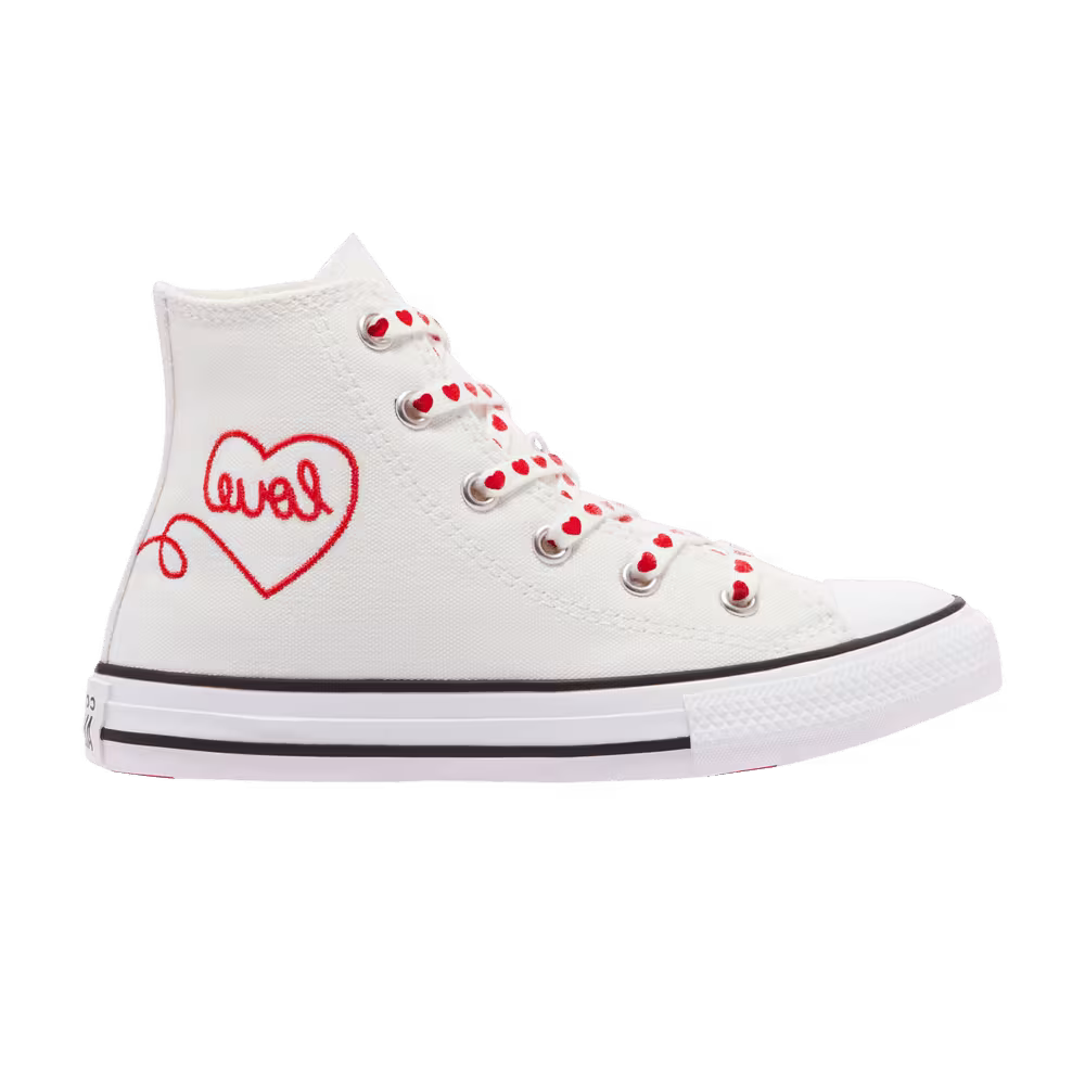 Converse Chuck Taylor All Star High GS Valentine's Day - White