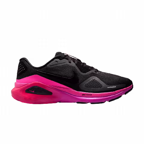 Nike Wmns Structure 26 Road 'Black Hyper Pink Laser Crimson Black'