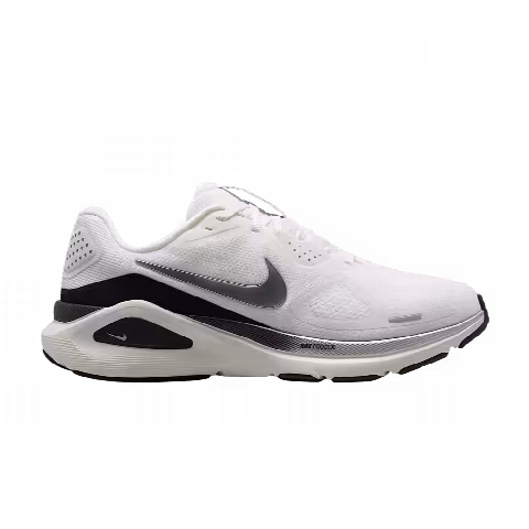Nike Wmns Structure 26 Road 'Summit White Anthracite Sail Metallic Silver'