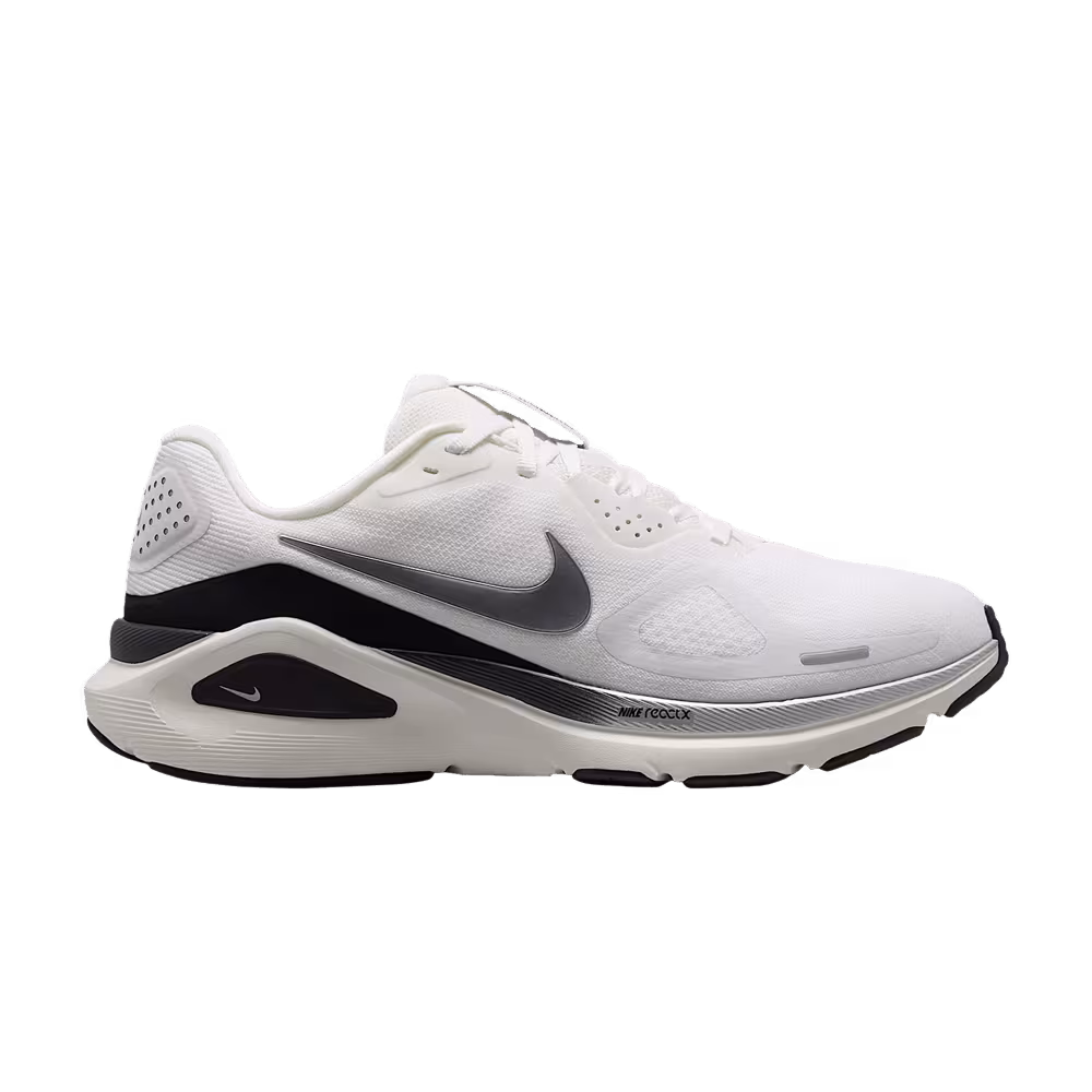 Nike Women's Structure 26 Road Summit White Anthracite Sail Metallic Silver