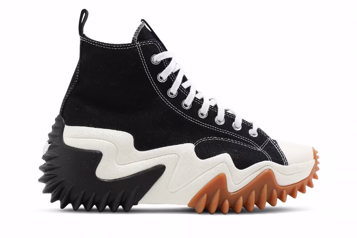 Converse Run Star Motion Black Gum Honey, view 2
