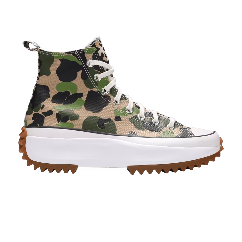 Converse Run Star Hike High Archive Print Camo