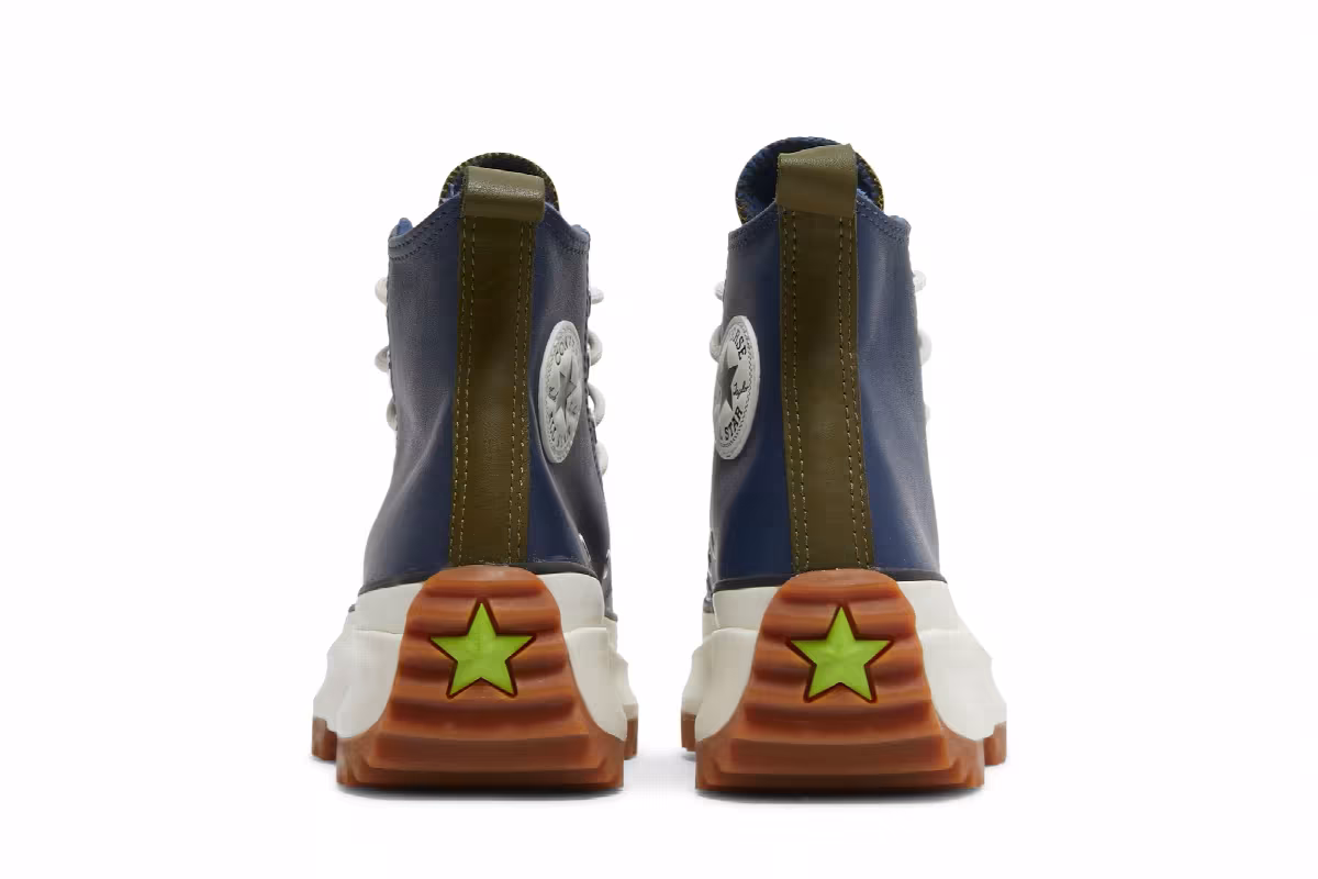 Converse Women's Run Star Hike High Navy Gum, view 7