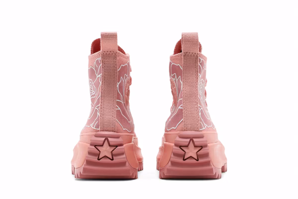 Natasha Cloud x Converse Women's Run Star Hike Inspired Floral - Pink Quartz, view 7